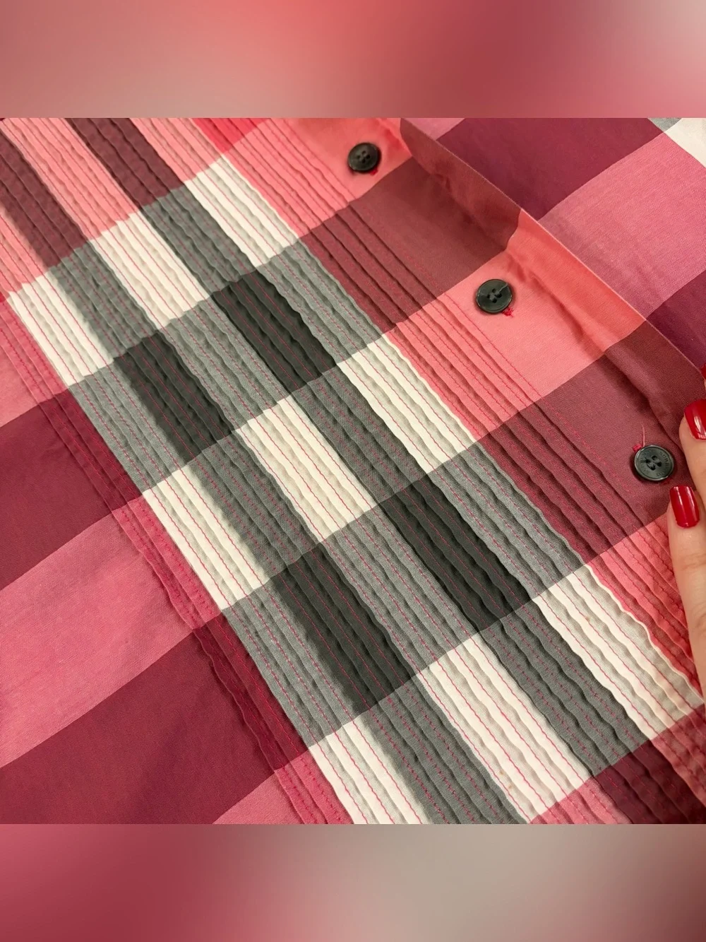 Authentic BURBERRY Girls Iconic Dress Gorgeous Nova Check Designer Lux 11-12 yrs